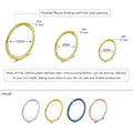 Faux Piercing Jewelry Set: 12 20G Fake Nose Rings, Clip - On Style